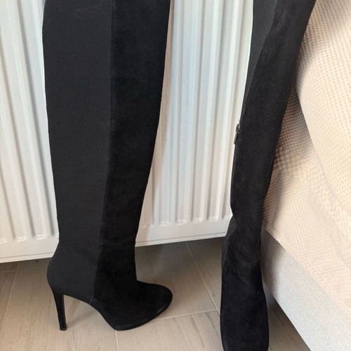 Ash boots suede leather new, size 39, black