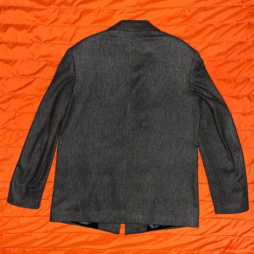 Zara Special Edition wool blazer, brown and grey, size 48