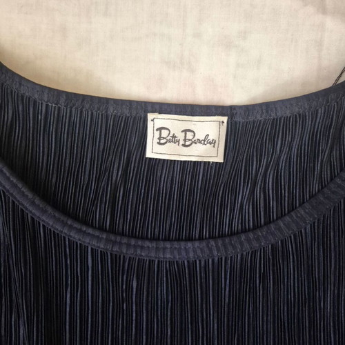 Betty Barclay blouse like new, XXL blue, elastic fabric