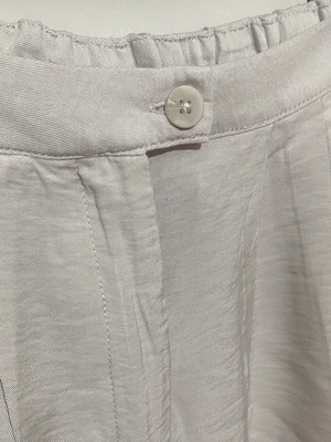 Stradivarius beige wide-leg pants like new, size 34