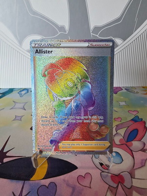 allister pokemon card rainbow Pokemon TCG
