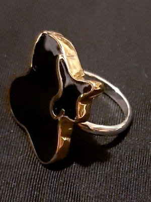 Tiffany ring new, silver 925 with copper and enamel