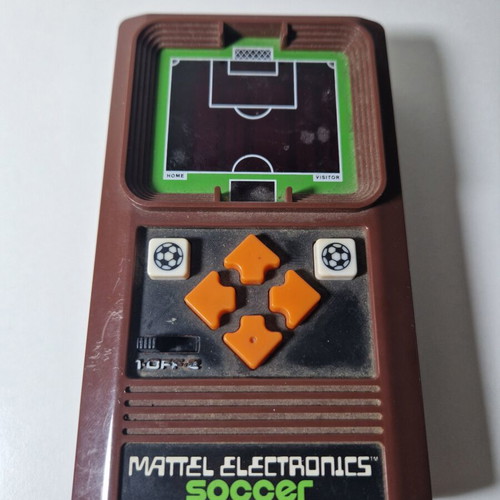Mattel Electronics Soccer handheld game like new