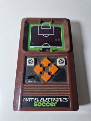 Mattel Electronics Soccer handheld game like new