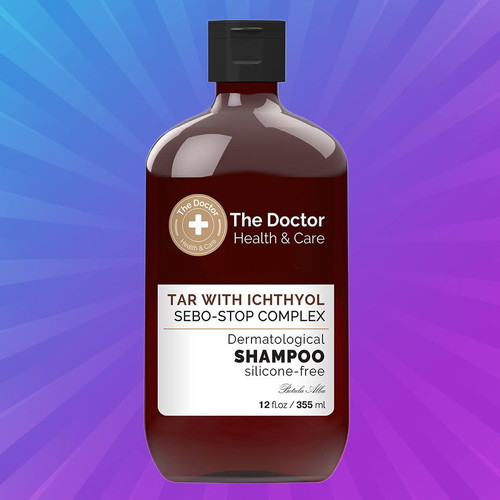 The Doctor shampoo against dandruff with tar and ichthyol, 355 ml new