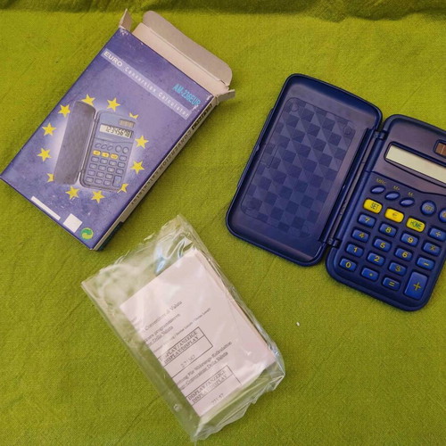 Vintage calculators new, pack of 4 pieces