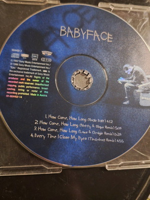 Babuface feat.Stevie Wonder CD like new, excellent condition