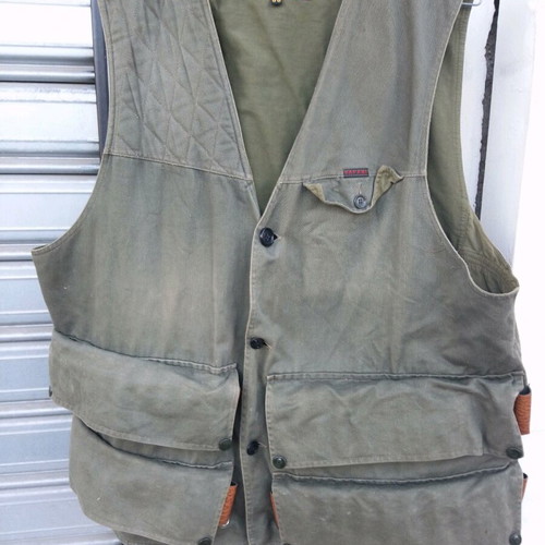 Cargo hunter jacket sleeveless size 50, safari