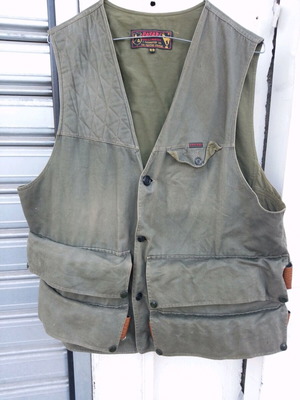 Cargo hunter jacket sleeveless size 50, safari