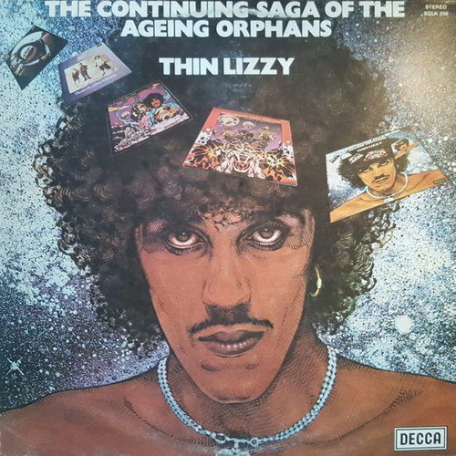 Thin Lizzy The Continuing Saga Of The Ageing Orphans vinyl record used, rock