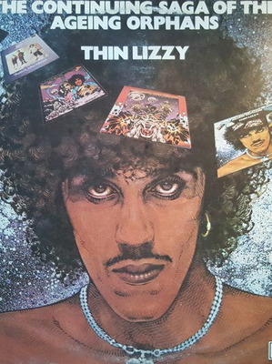 Thin Lizzy The Continuing Saga Of The Ageing Orphans vinyl record used, rock