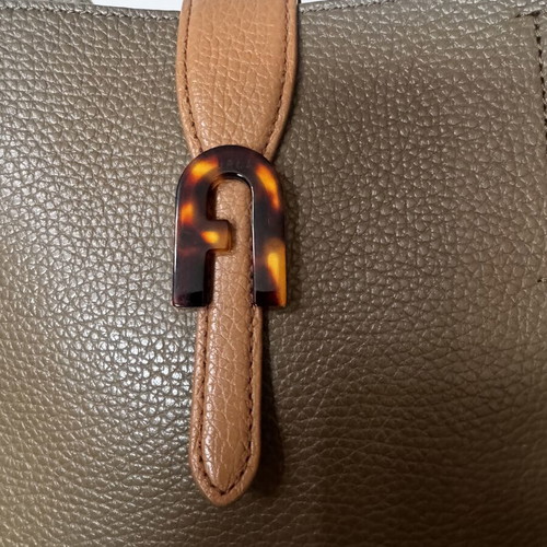 Furla Sofia M Tote Bag like new, green