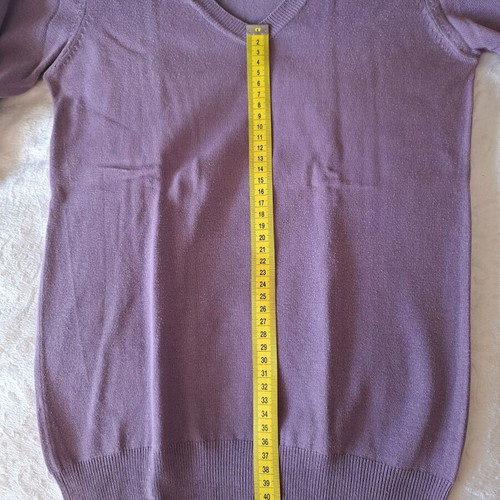 Women's blouse used, size S, purple