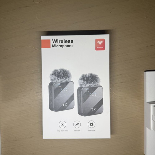 Wireless microphone pair new