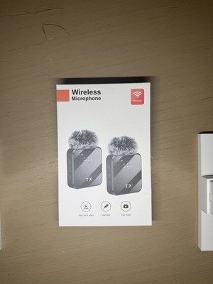 Wireless microphone pair new