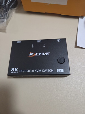 KCeve KVM201DPA DisplayPort KVM διακόπτης
