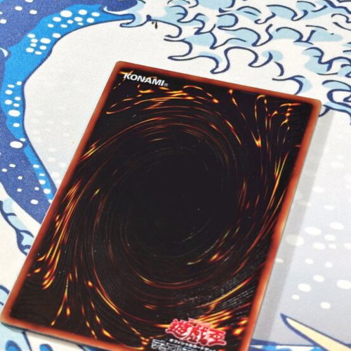 Decorative acrylic Blue-Eyes White Dragon card like new, oversized