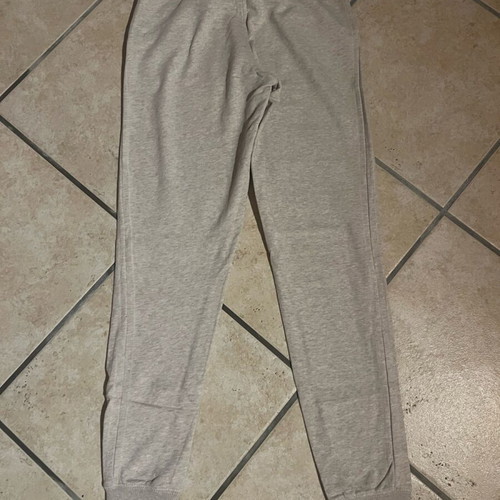 Bershka cotton tracksuit like new, beige, size M