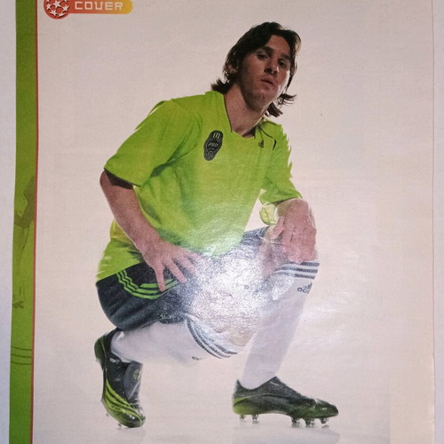 Mini poster Rookie Lionel Messi used, Adidas