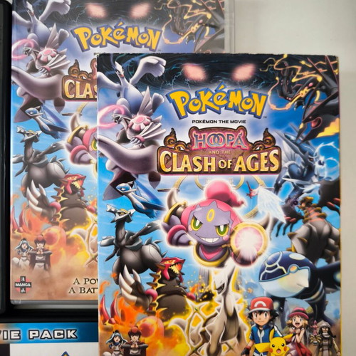 Pokemon Movie Collection DVD Bundle Lot, 6 movies