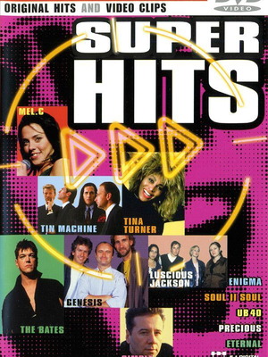 Music DVD Super Hits like new, pop