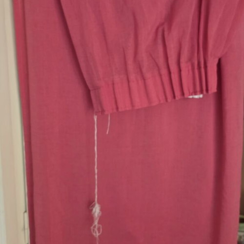 Bedroom curtains set of 2 pieces fuchsia, like new