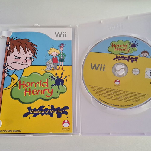 Wii Horrid Henry used with scratches on disc
