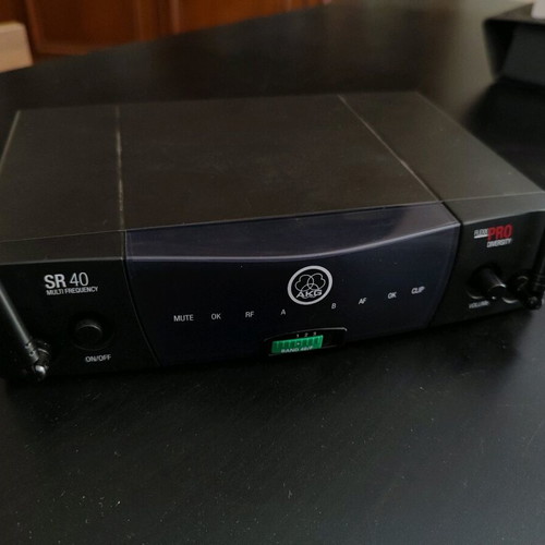 AKG wireless microphone C518 with SR40 transmitter used bundle