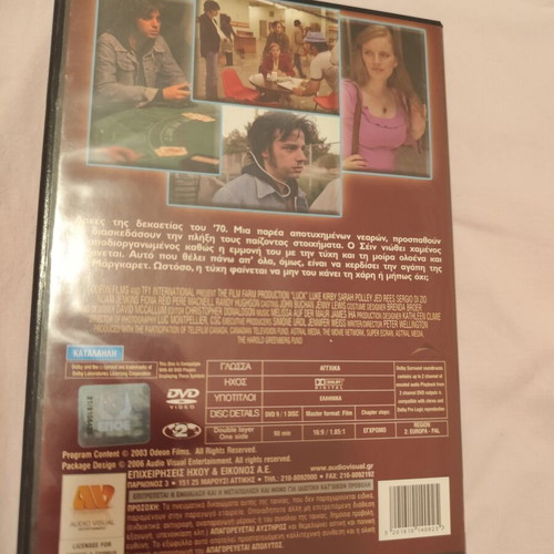 Games of Chance DVD like new