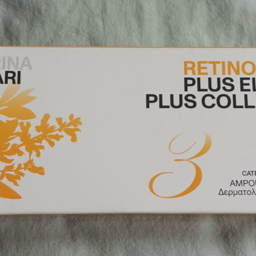 Caterina Chnari Retinol Ampoules 20pcs new with Elastin and Collagen