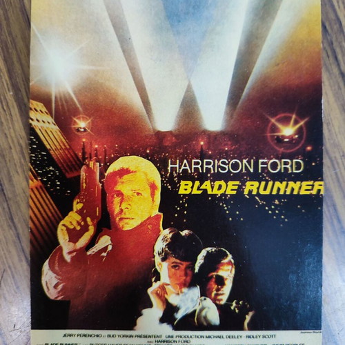 Blade Runner card postal used