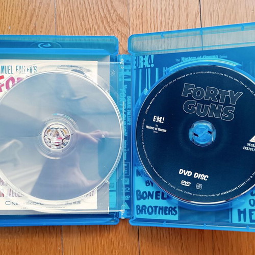 Forty Guns Blu-ray/DVD used, collector's edition