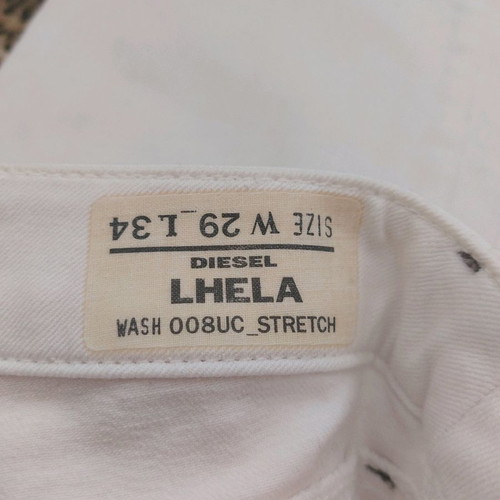Diesel white jeans used no 34/29