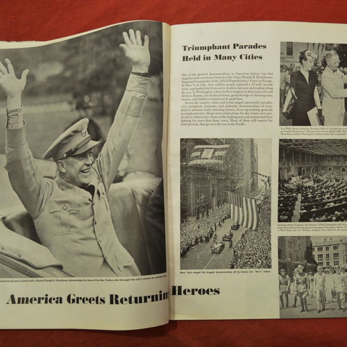 Victory magazine used USA 1945 with Harry Truman on WWII end