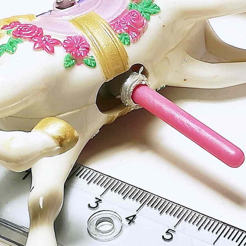 Barbie Shelly Fun Rides carriage used, broken