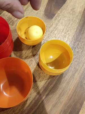 Babushka Kinder eggs used, collectible, 4 sizes
