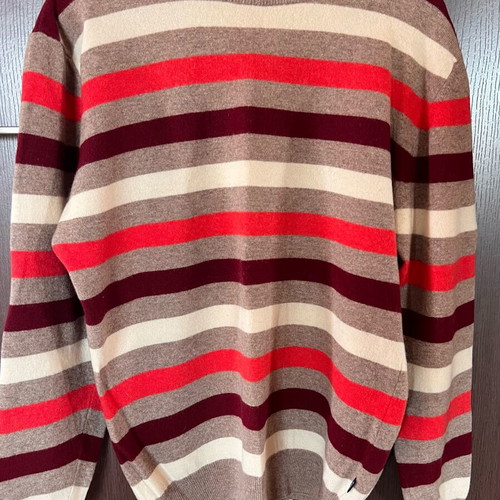 Gant 100% wool striped sweater size L like new