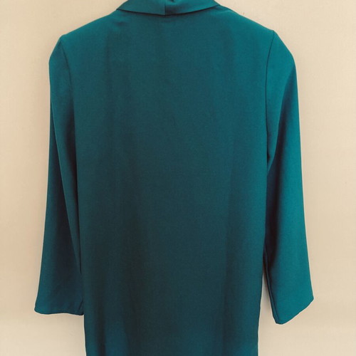 ASOS oversized dress turquoise, wearable as blazer