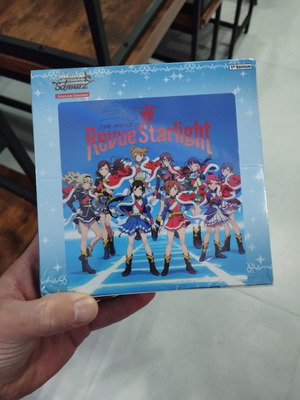 Weiß Schwarz Revue Starlight The Movie display με booster packs, 16 πακέτα