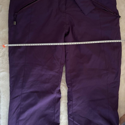 Women's ski pants like new, purple, size 34