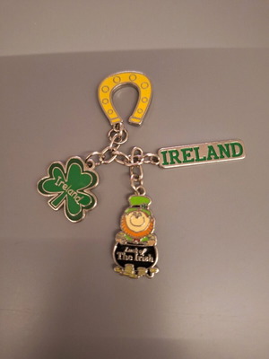 Ireland keychain like new