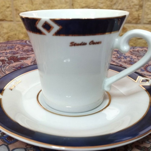 Schirnding Bavaria Studio Oscar coffee and tea cup set, 6 pcs