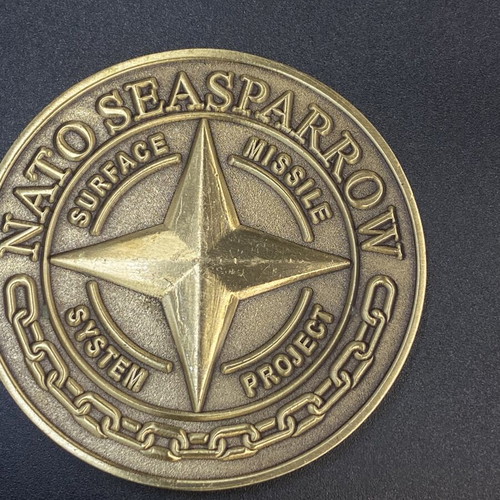Challenge Coins NATO ESSM Seasparrow set like new