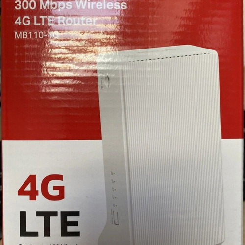 Mercusys 4G LTE Router 300 Mbps like new with unlimited internet