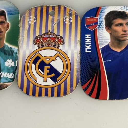 Football caps used, collectible 2013-16