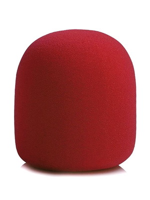 Microphone Windshield Sponge dark red new