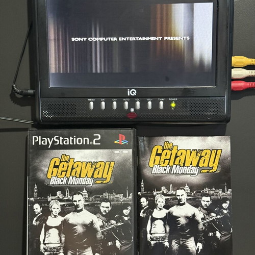 The Getaway PlayStation 2 game used