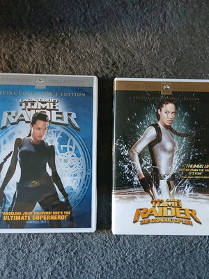 Tomb Raider DVD collection like new with Greek subtitles