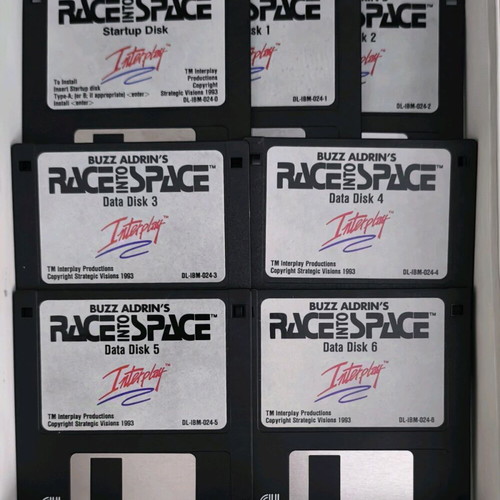 Buzz Aldrin's Race Into Space PC like new, complete in box