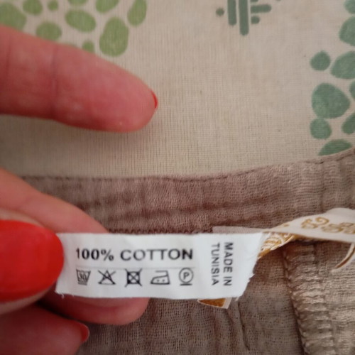 Luna cotton women's set L/XL like new, beige